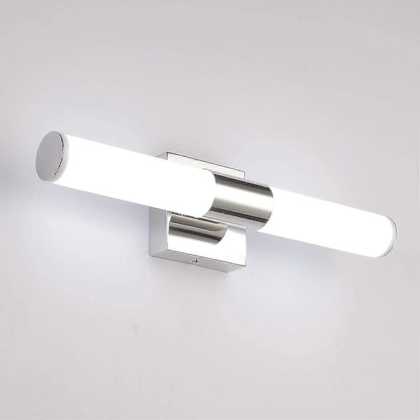 Badeværelseslampe, 7degobii 16\" tommer 16w 6000k Krom LED Spejllamper Til Badeværelse Væglamper Bar Lig