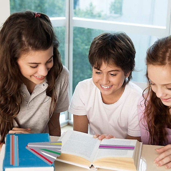 16 kpl Lukemisen Viivain, Dysleksia Ohjattu Lukunauha