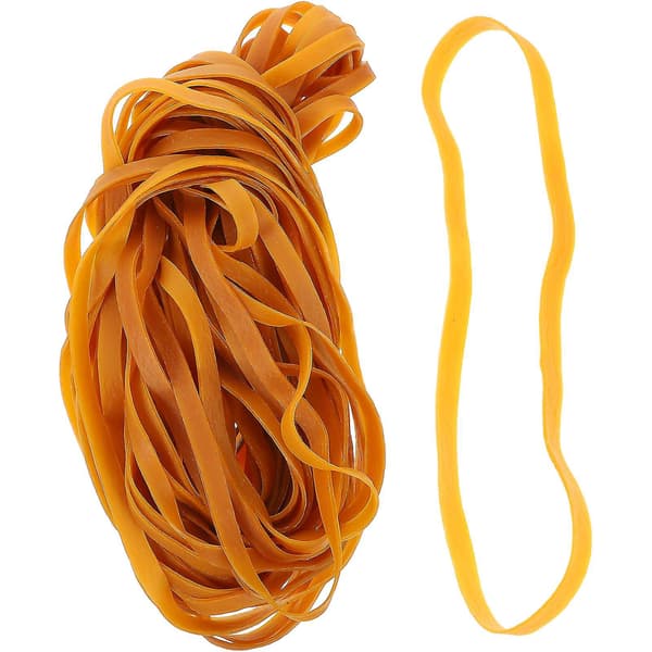 45 st Gummiband Stora Tjocka Elastiska Gummiband Kraftiga Sopsäckband Rep