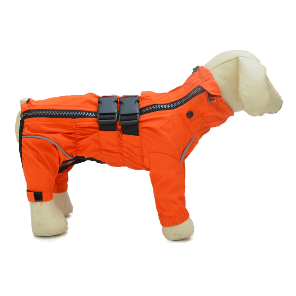 Leg Suit Jumpsuit for Dogs, Waterproof Dog Coats with Zipper and Nylon Buckle, for Large, Small and Medium Dogs