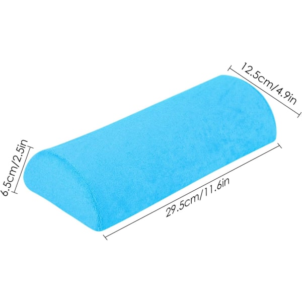 blue Nail Art Hand Cushion Soft Hand Cushion Pillow Rest Nail