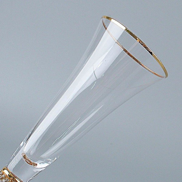 Elegant Set med 2 Champagneglas