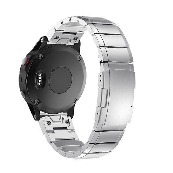 Titanium Alloy Rem Til Garmin Fenix 8 AMOLED 47mm Silver