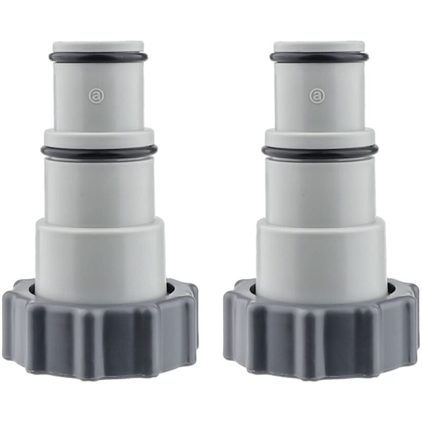 Poolslangadapter, 2-pack Poolkoppling, Hane för Poolavloppspump