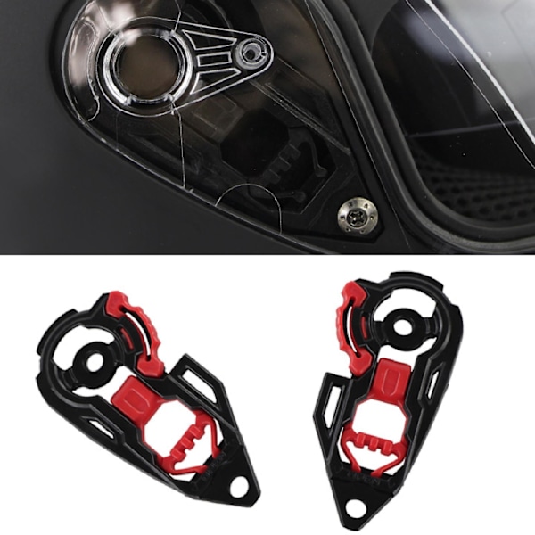 1 Par Sköld Basplatta Kompakt Tätt ABS Hjälm Gear Basplatta för AGV K1 K3SV K5 / K3 K4