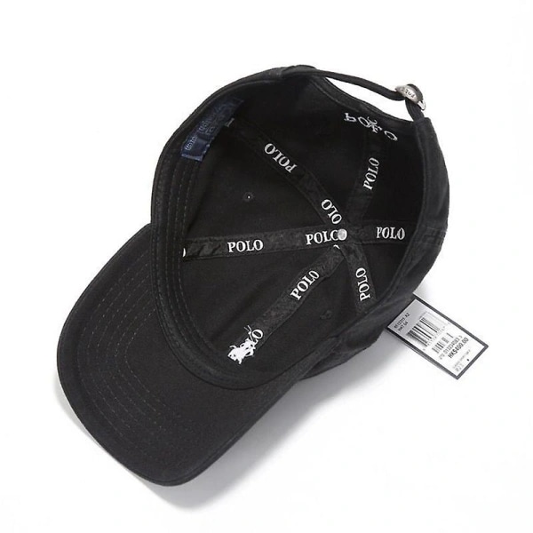 Paul hatt sommer, avslappet vill student baseballcaps polo herre voksen solskjerm caps, svart Betterlifefg