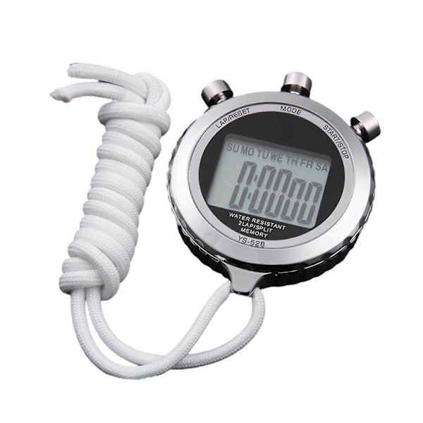 Digital Stoppur Sport Timer Multifunktionell Fickur Sporträknare Vattentät