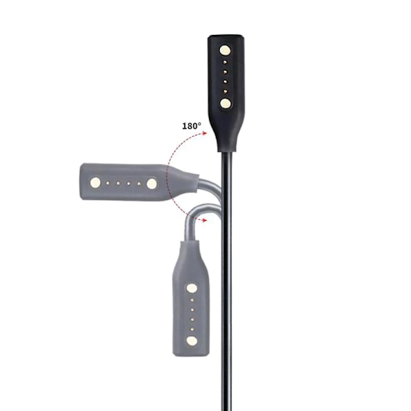 60 cm Fleksibelt USB-ladekabel Bluetooth-kompatibel Brilleoplader til Bose