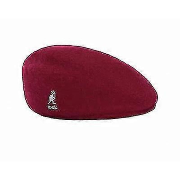 Miesten Naisten Lakit Kenguru Baretti Taiteilija Pipohattu vine red L(58-60CM)