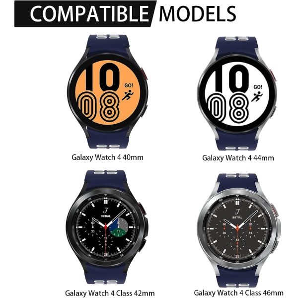 Färg A kompatibel för Samsung Galaxy Watch 4 40mm 44mm /