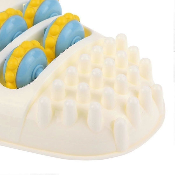 Plantar Fasciit Rulle Fotmassage - Cirkulationsförbättrare För Fötter Och Ben Pedi Roller - Spikig Massagerulle Bärbar Hemmabehandlingsmaskin
