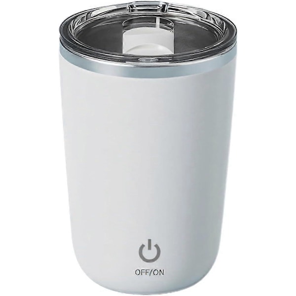 350ml Automatisk Blender Kaffe Mjölk Juice Blender Elektrisk Rostfritt Stål Ivory
