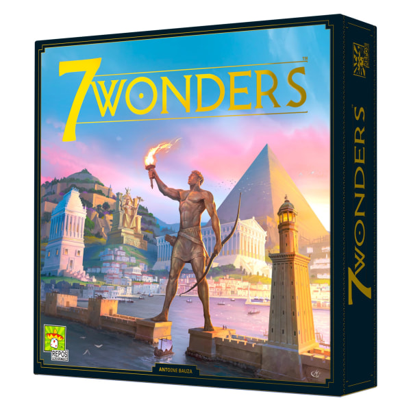 7 Wonders Civilization och strategibrädspel för spelkvällar för vuxna