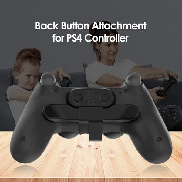For PS4 Forlenget Gamepad Bakre Knapp Feste Kontroller, A