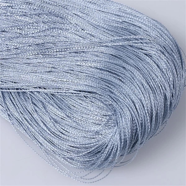 Stringgardin Hängande pärlgardiner SILVER - Perfekt silver