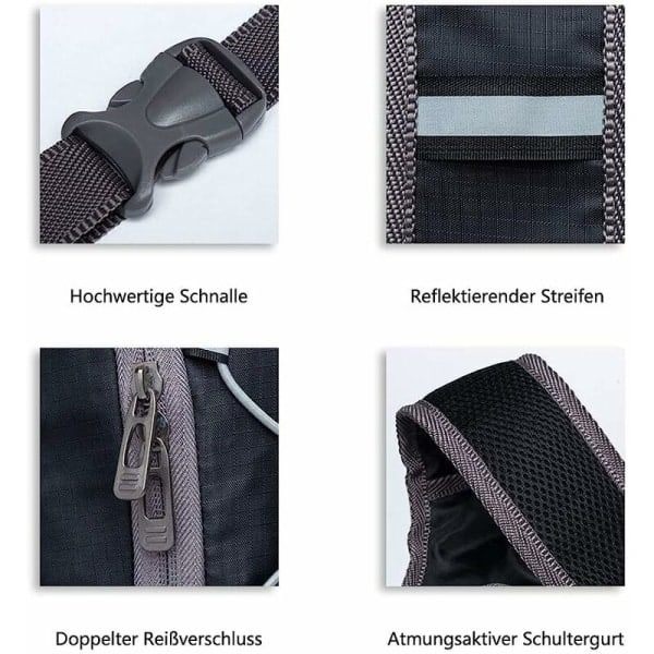 Pyöräilyreppu Vedenpitävä reppu Ultrakevyt urheilureppu pyöräilyyn, juoksuun, retkeilyyn