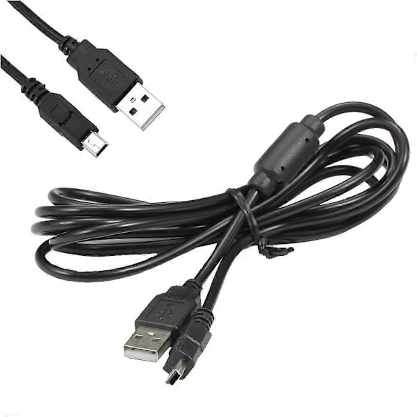 USB-ladekabel til Sony PS3 trådløse spilkonsolcontrollere med magnetisk ring, opladningsledning til Playstation 3 2Pcs