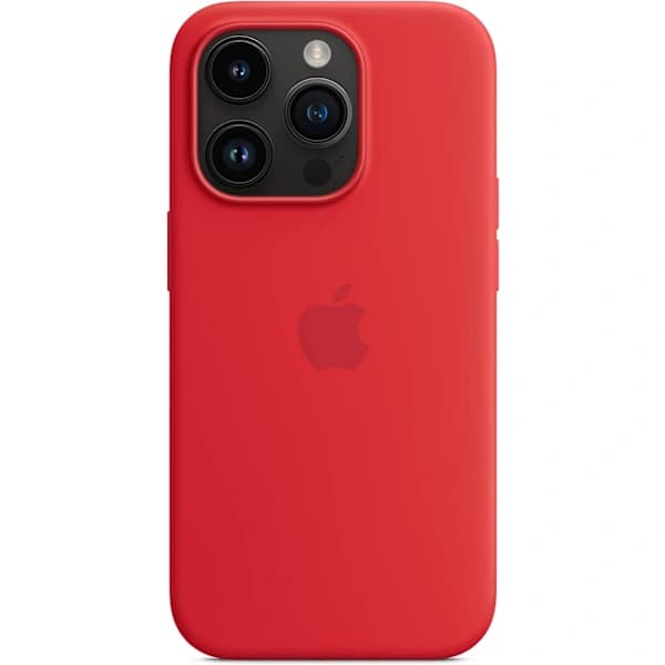Apple – Punainen silikonikuori iPhone 14 Prolle, TH
