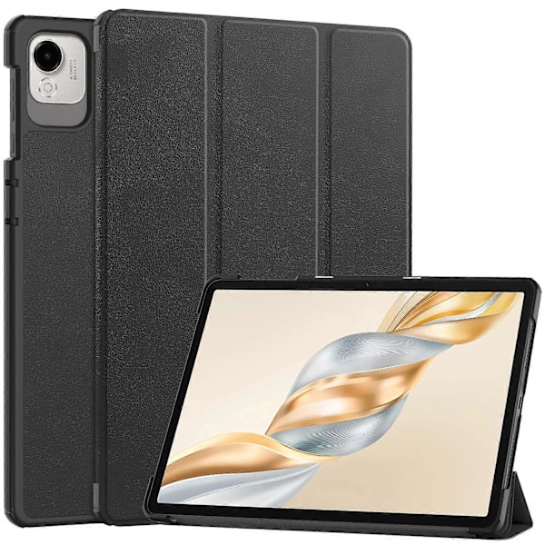 For Honor Pad X9 Pro Cover Anti-Drop Læder Stand Tablet Cover - Sort Black