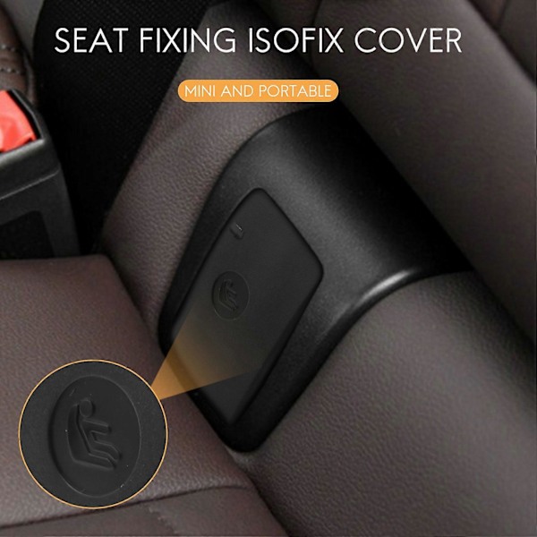 Bil Bakre Barnfäste ISOFix Skydd för 3-serie F30 F31 F20 F22 F80 F34 X1 E84 E90 E87 52207319686