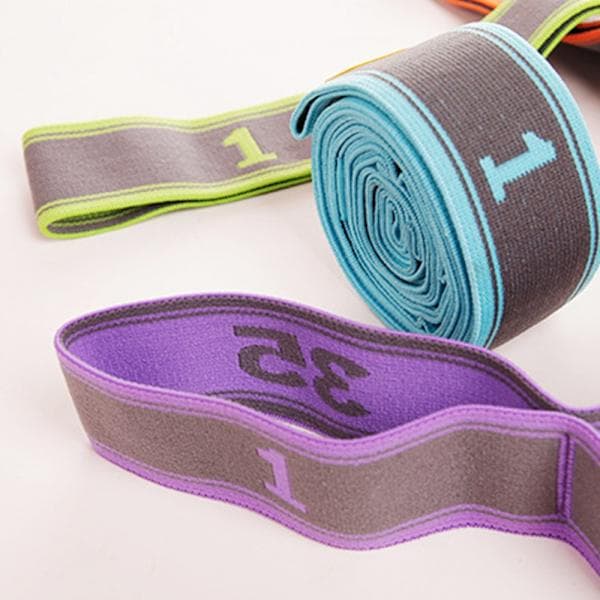 Elastiskt band Yogarep BLÅ Blue,A