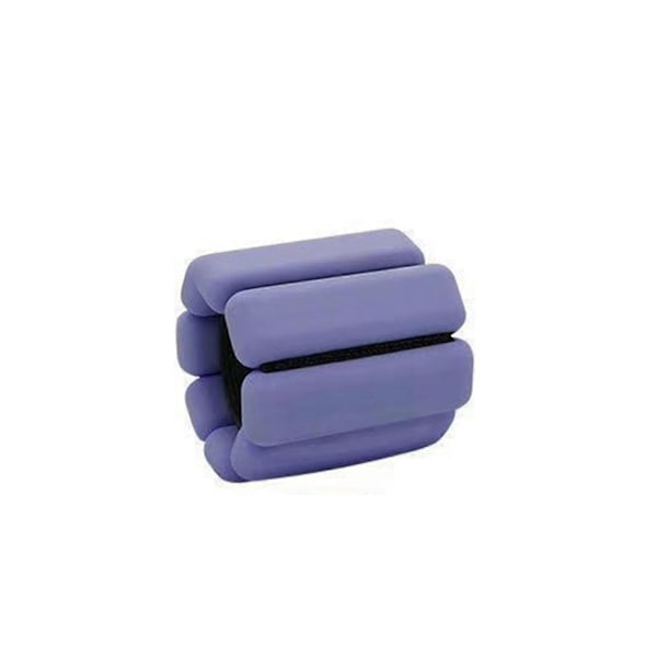 Justerbart 1/4 kg Håndleds- og Ankelvægte Sæt til Yoga, Dans, Barre & Pilates Purple 1 Pound