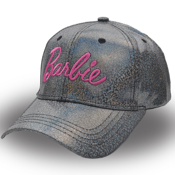 Laser Barbie Jente Baseball Caps - Svart, Rosa Broderte