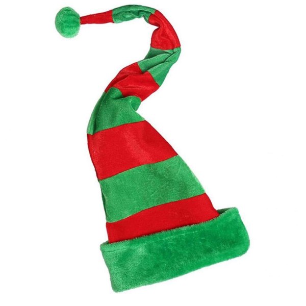 1 Christmas Elf lång svans yllehatt semester festdekorationer
