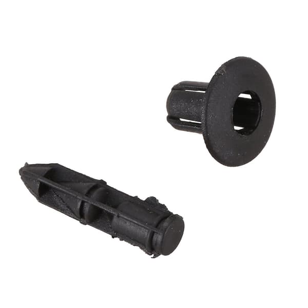 6mm X 12mm Nitter Bil Tryk Clips 50 Stk