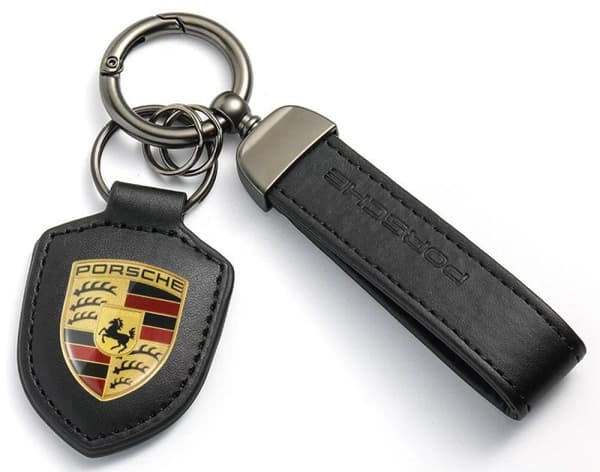 Porsche Nøglering D Black