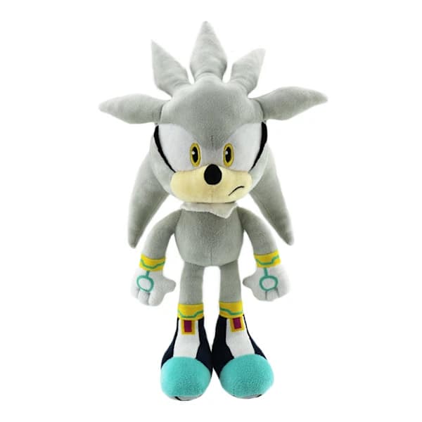 Sonic Pehmolelu Lelu Lasten Lahjat Harmaa Hopea, TH