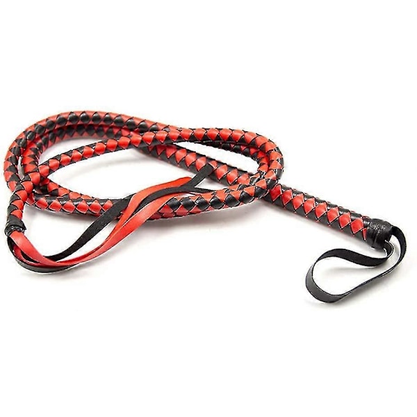 Bull Whip 198 cm Ko Læder Custom Belly And Bolster Konstruktion Hest