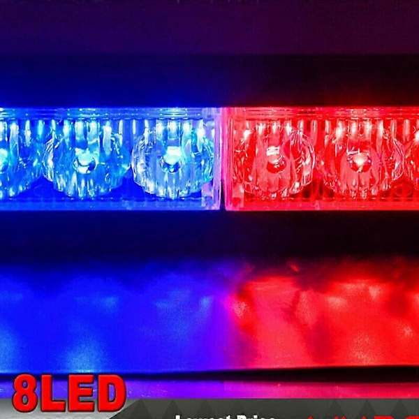 12V Politi Lys Led Strobelys Blinkende Auto Flash Stroboskoper Strobelys Nødadvarselslys Parkeringssignal
