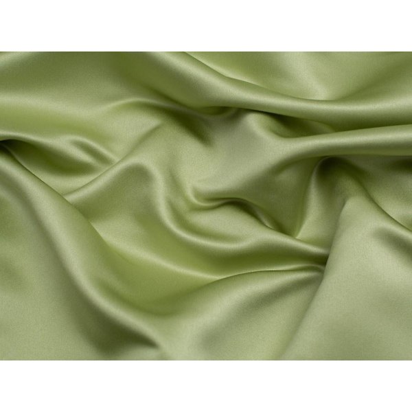 Minerva Classique Duchess Sateng Stoff Willow - per meter Green 3