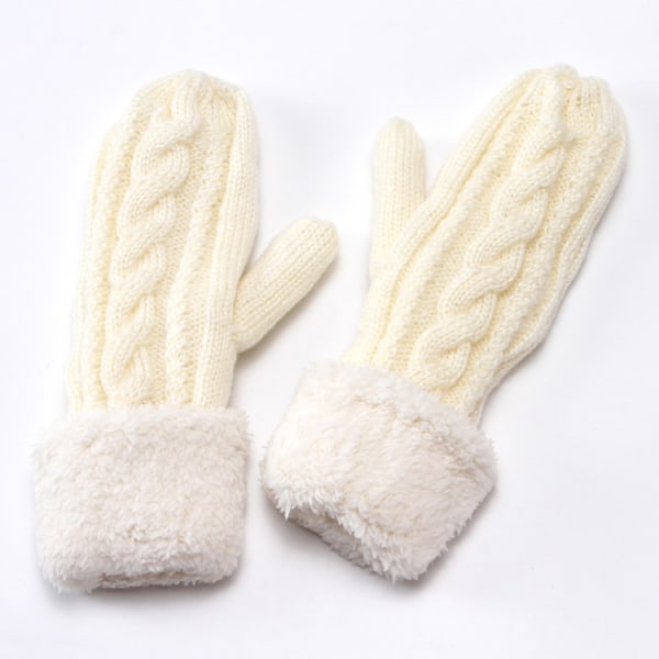 Women's Winter Gloves Warm Lining Mittens - Thick Comfortable