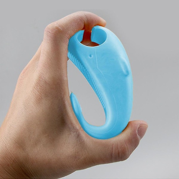 Dørstopperkile for gulv, døråpninger og forhindrer utelåsing, solid, stablebar dørstopper for teppe - brown*blue