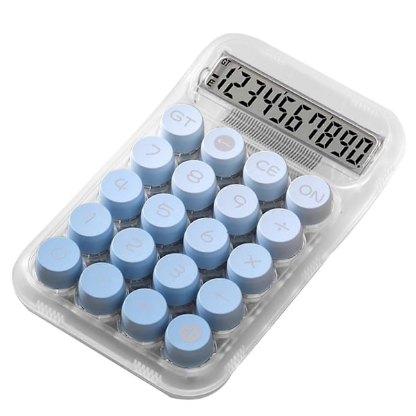 Tieteellinen laskin 10 numeroa Suuri näyttö ja painikkeet Selkeä suuri LCD-näyttö Ihanteellinen toimisto-, koulu-, koti- ja yrityskäyttöön FLYE1735 Blue