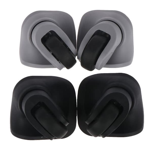 2 stk A08 Resv hjul til kufferter Reparation SORT L black L,A