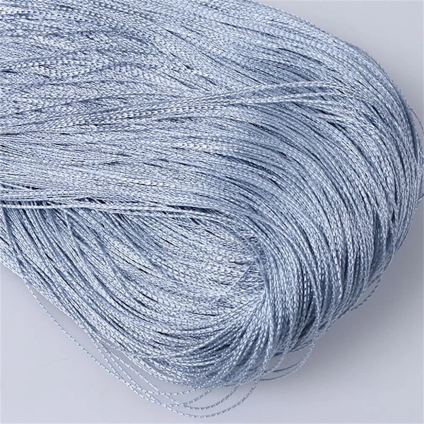 Stringgardin Hängande pärlgardiner SILVER - Perfekt silver