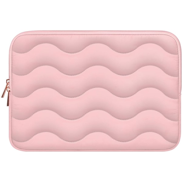 Kannettavan tietokoneen suojatasku 15 15.6 16 tuumaa MacBook 15 tuuman/Pro 16 tuuman, kannettavan tietokoneen kotelo/tabletin suojapussi HP/Dell/Lenovo/Asus/Acer/Samsung Pink