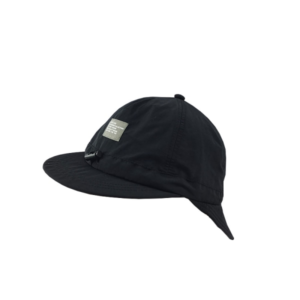 Outdoor Wide Brim Sun Hat(black), Double Layer Classic Combat