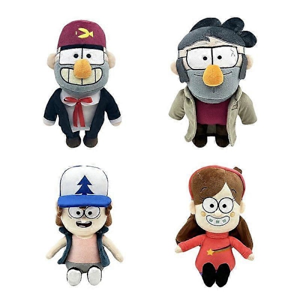 Ny Gravity Falls Plysch Konstig Stad Bill Plyschdocka Docka A