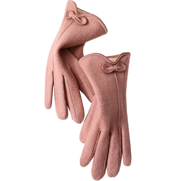 Vintervarma handskar för damer, smsvantar med pekskärm för kvinnor