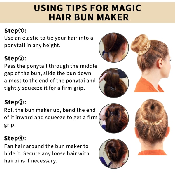 5 stk Magic bun maker