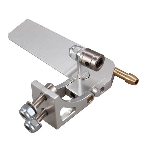 1 stk. RC Båd Aluminium Legering Vandabsorberende Ror 52mm Styreror til Fjernstyrede RC Både