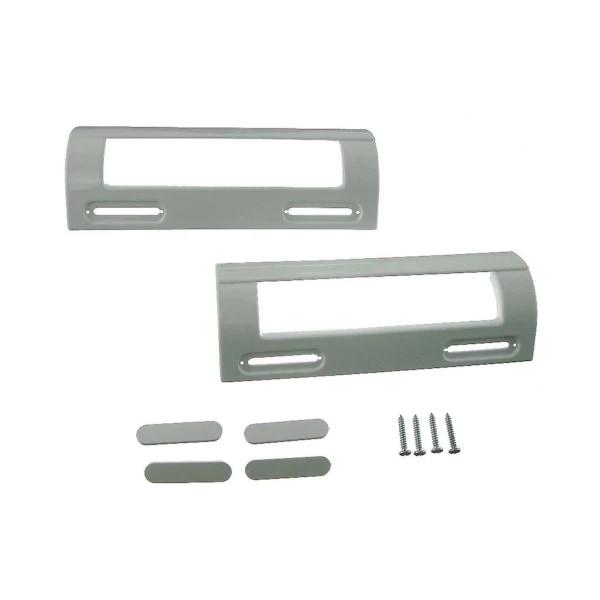 2 x Logik Yleismallin Valkoinen Jääkaappi Pakastin Ovenkahva 80mm-150mm null none