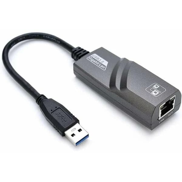 Ethernet USB-adapter, USB 3.0 til RJ45 Ethernet-adapter, LAN 1000 MBPS adapter netværk kompatibel med Windows 10/8.1,TH