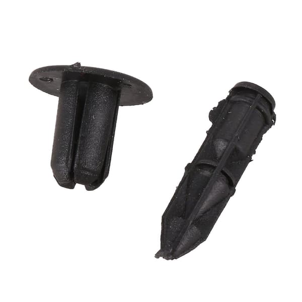 6mm X 12mm Nitter Bil Tryk Clips 50 Stk