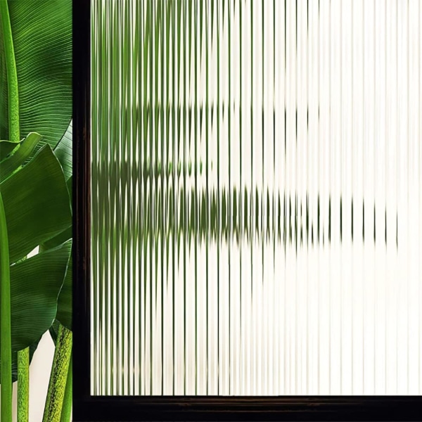 Stripe Window Privacy Film, Vertical Stripes, 45x200cm