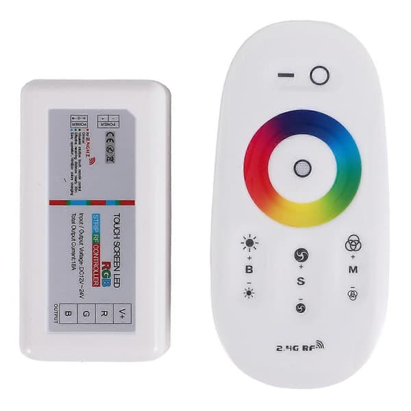2.4GHz Trådløs RF Touch LED RGB Lysdæmper Controller